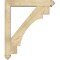 Ekena Millwork Merced Arts and Crafts Rough Sawn Bracket w/ Offset Brace, Douglas Fir, 6"W x 34"D x 40"H BKT0604X34X40MRC03RDF - alternate 3